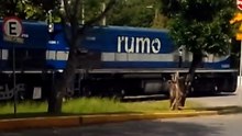 Na baixada bobineiro vazio