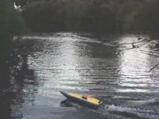 Test narval sur mini étang Arradon