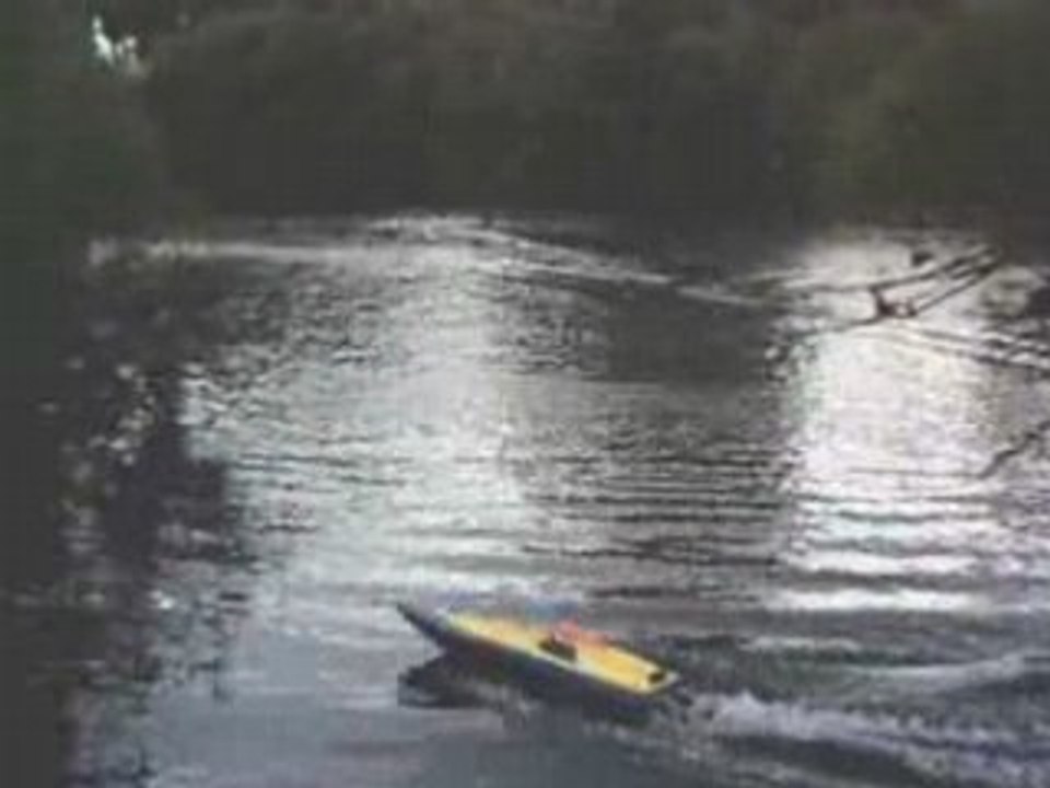 Test narval sur mini étang Arradon