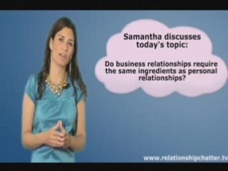 Relationship Chatter- Relationship Chatter: Obama and McCain