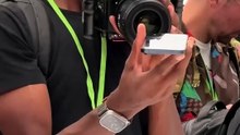 @mkbhd's Camera is crazy! iPhone 15 Launch #shorts