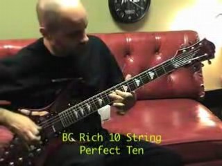 BC Rich Perfect Ten - 10 String Guitar on FPE-TV