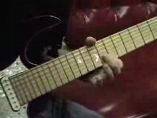 Dave Weiner String Skipping Riff on FPE-TV