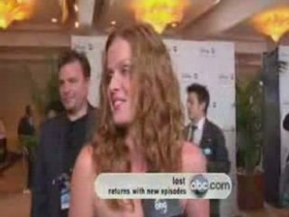 Rebecca Mader Interview at ABC red carpet