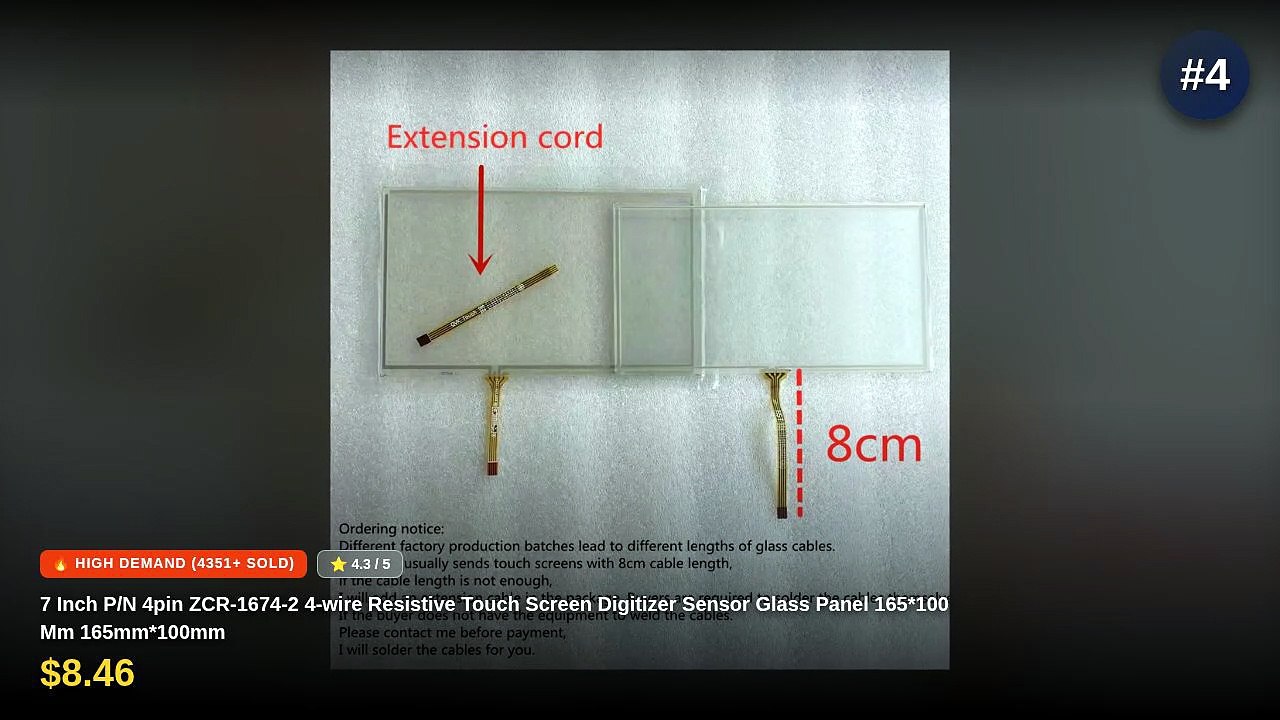 Top 5 Replacement Touch Screen Digitizer Sensors: Top 5 Best Sellers ...