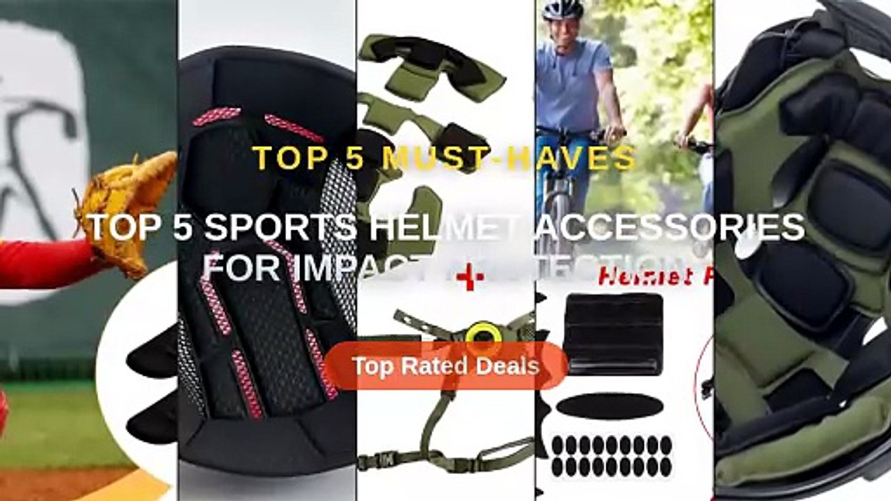 Cheap & Best Top 5 Sports Helmet Accessories For Impact Protection ...