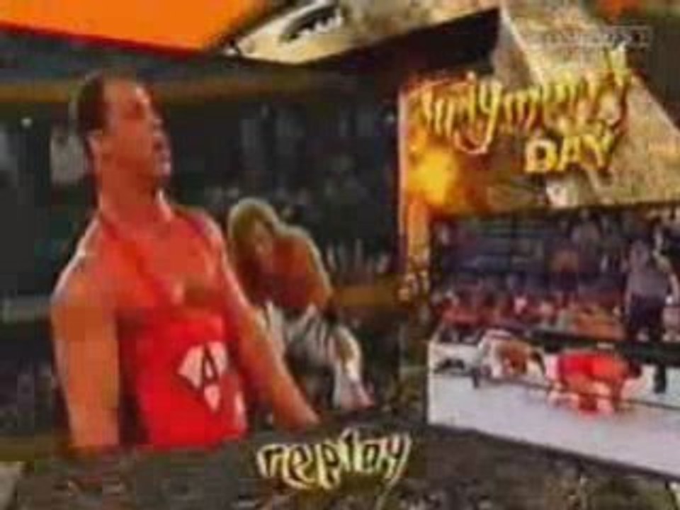 Kurt Angle vs Edge hair vs hair part 2