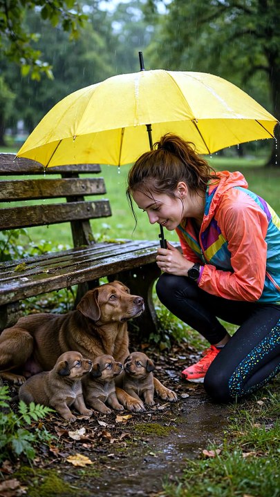 Molly the Mama Dog and Her Three Tiny Puppies 🐾 | Animal Rescue - video ...