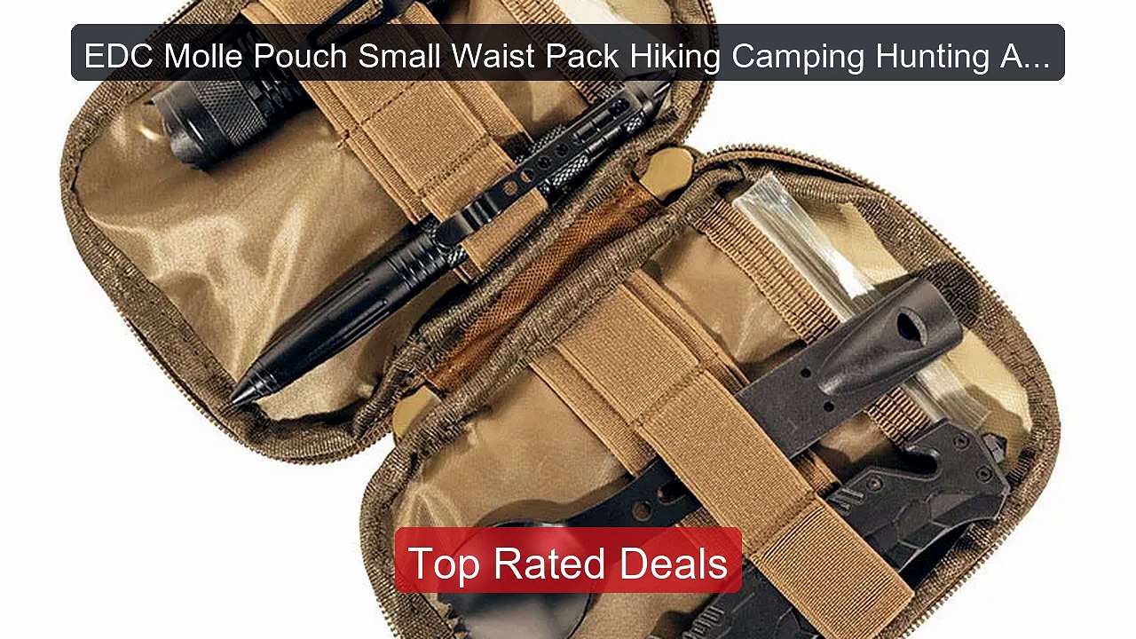 EDC Molle Pouch Small Waist Pack Hiking Camping Hunting Accessories... -- Top Rated 2026 | Buy Now!