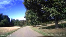 Auf einem Feldweg bei Laichingen
