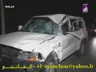 Tunisie Tunis-Ariana Accident de voiture mortel Aout 2008