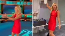 Amanda Holden strahlt Eleganz in einem roten Kleid in neuem Instagram-Video aus