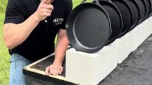 How Many Cast Iron Pans Would it Take to Stop a Bullet？