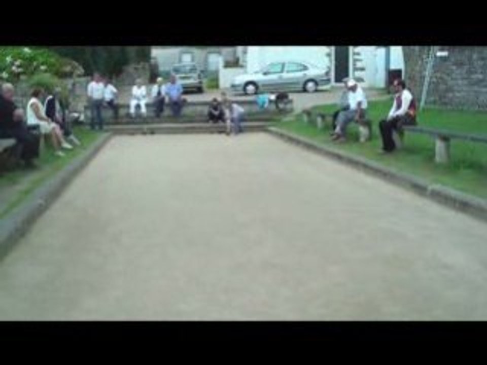 (1) St Jean du doigt : 1/4 de finale Boules plombées 15/08