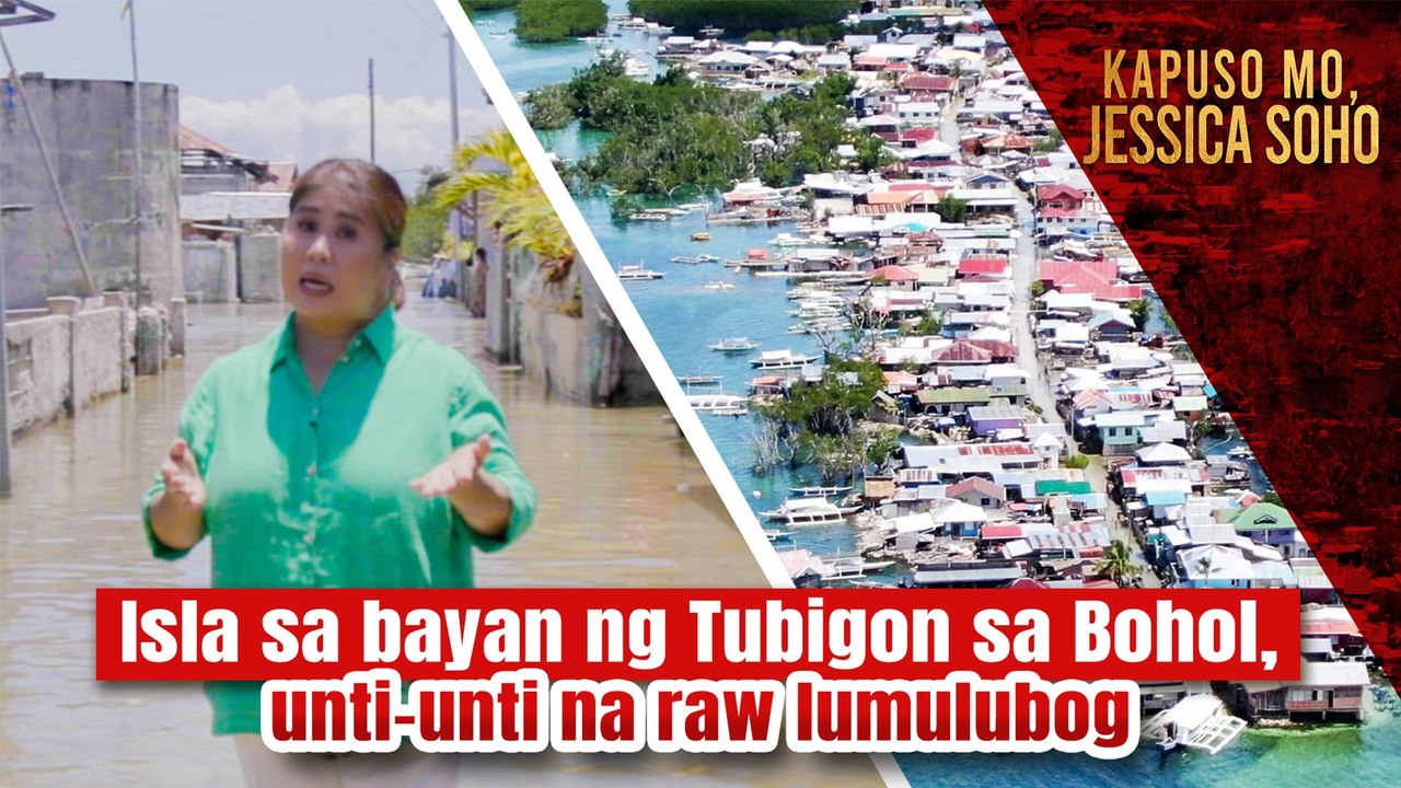 Isla sa bayan ng Tubigon sa Bohol, unti-unti na raw lumulubog | Kapuso ...