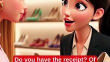 MY SHOES ARE TWO DIFFERENT SIZES! 😱👠 Easy English Conversation #shorts