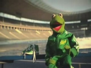 Kermit en Adidas à Berlin
