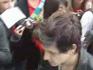 Quentin à la grd place à Bruxelles le 21.08.08