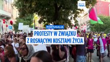 Portugalia protestuje przeciwko drożyźnie. „Chcę wyprowadzić się od rodziców”