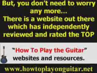 How To Play Guitar Online - Review of best learning sites.