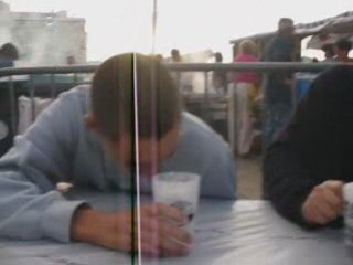 Meggan et Jason aux escales