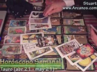 Horoscopo Tauro 24 al 30 de agosto 2008 - Lectura del Tarot