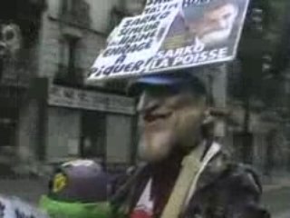 Manifestation de St Bernard le 23/08/08