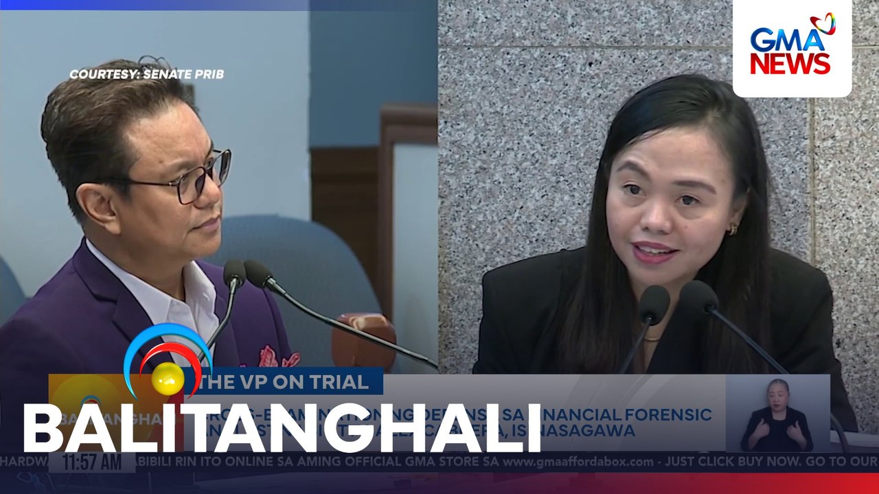 Day 38 ng impeachment trial laban kay VPSD, nagpapatuloy | Balitanghali ...