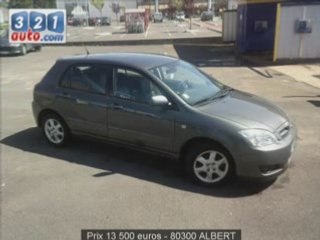 Voiture occasion Toyota Corolla ALBERT