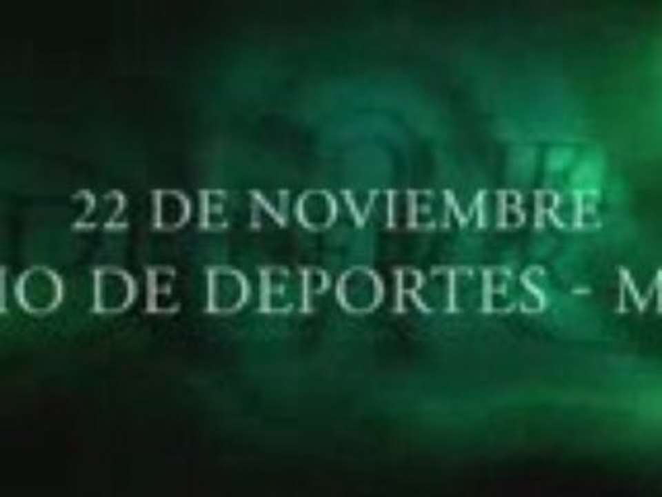 Sensation White - Madrid - 22nd of November 2008