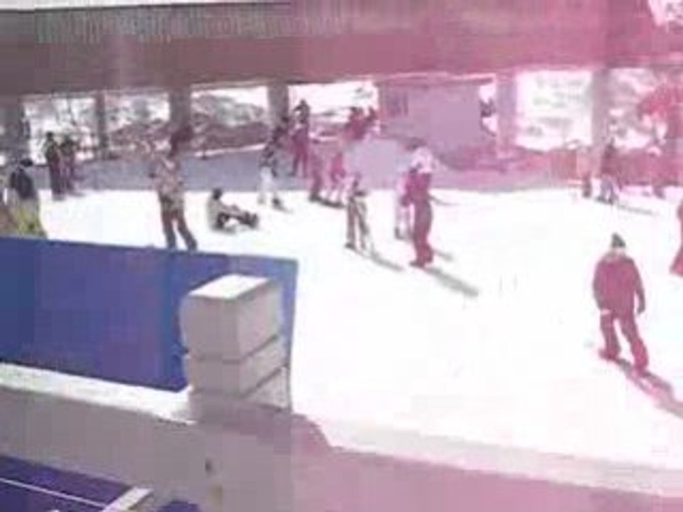 pause déjeuné a Perisher Blue