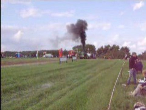 Traktor træk fra viborg video John Deere 4240s