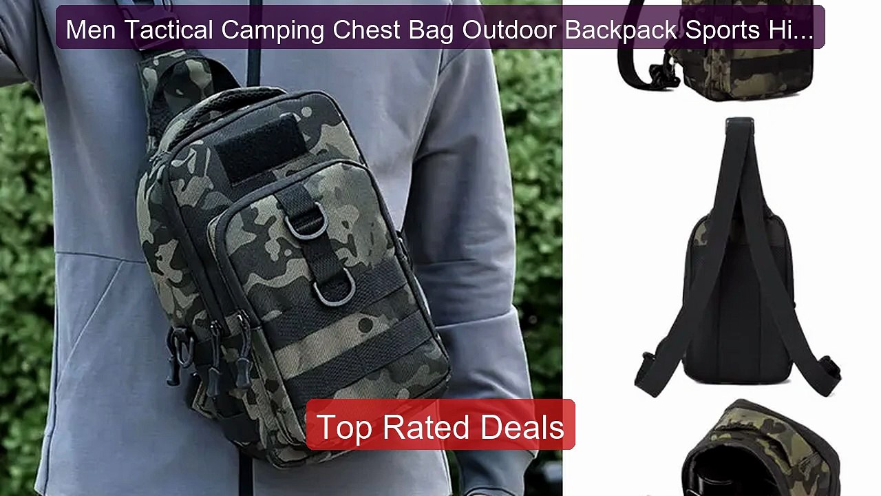 Men Tactical Camping Chest Bag Outdoor Backpack Sports Hiki... -- Top Pick 2026 | Unbeatable Price!