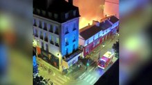 Najstarsze paryskie kryte targowisko zniszczone w pożarze