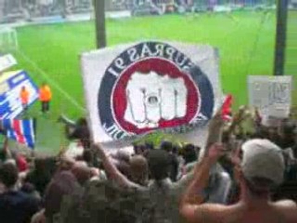 Sochaux PSG :Rouge et bleue