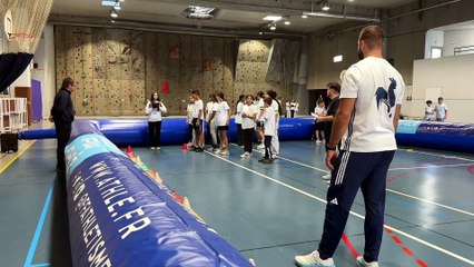 Urban Athlé : Yann Chaussinand à la rencontre des collégiens stéphanois ...