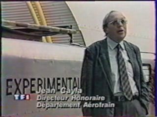 Journaux télévisés après l'incendie de l'Aérotrain I-80