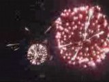 Fuochi d' artificio a Maderno sul lago di Garda