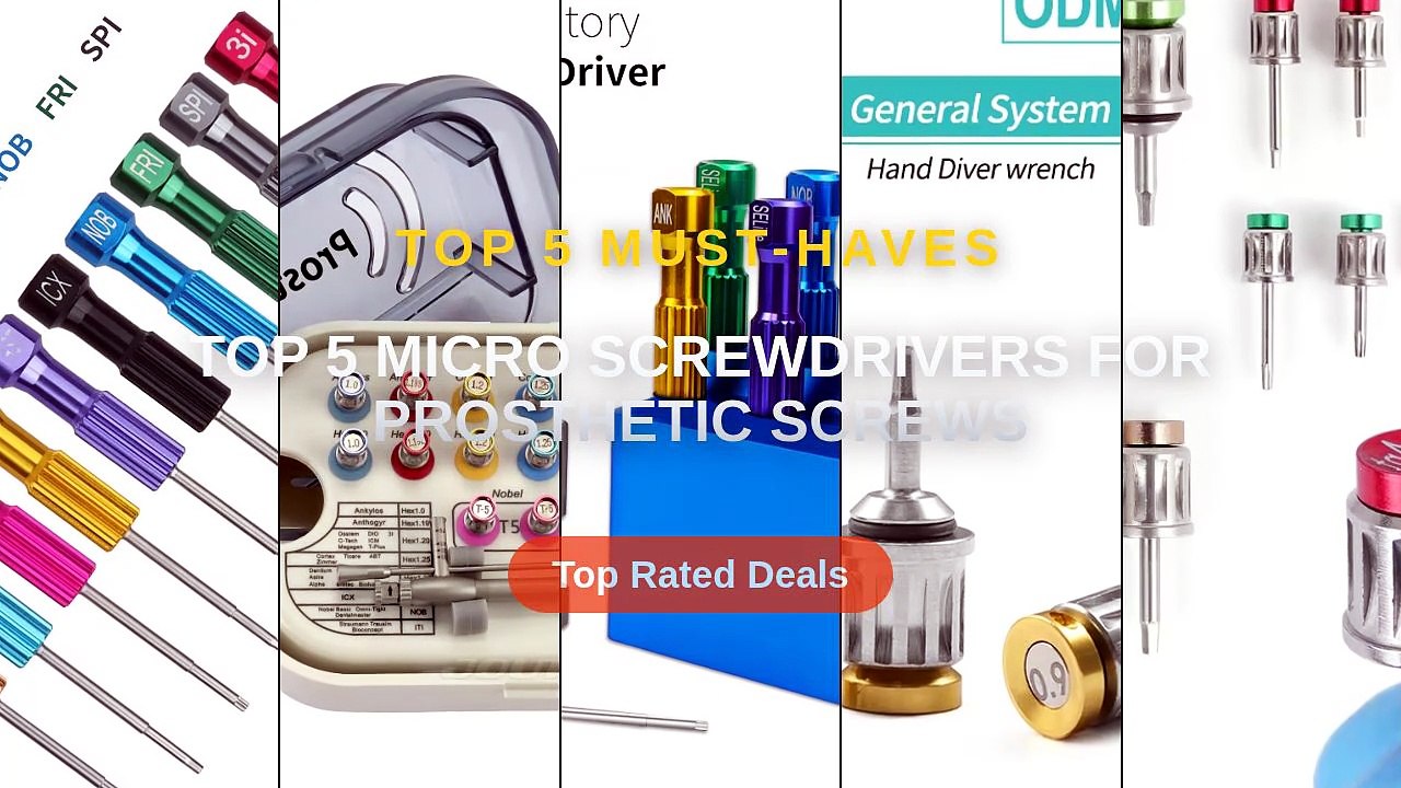 Cheap & Best Top 5 Micro Screwdrivers For Prosthetic Screws Unboxing ...