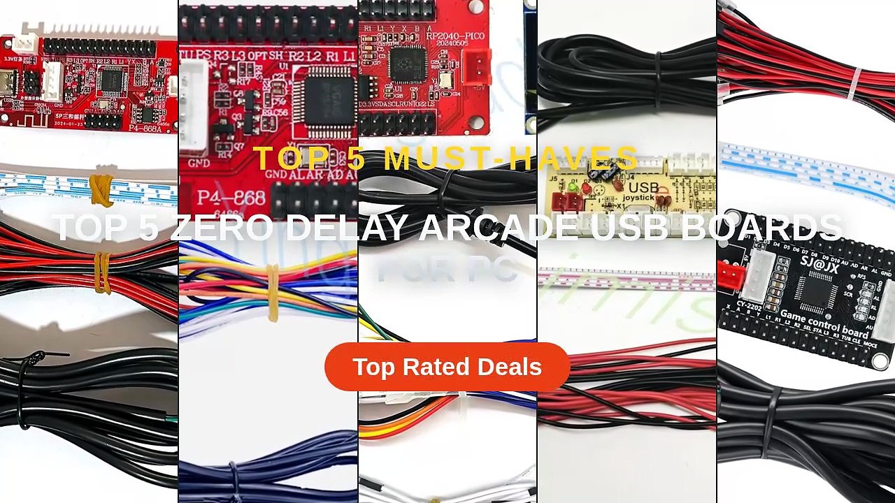 Top 5 Zero Delay Arcade USB Boards For PC: Top 5 Best Sellers - DIY ...