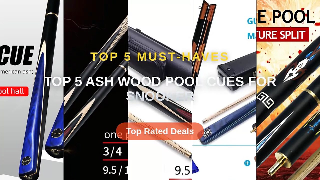 Top 5 Ash Wood Pool Cues For Snooker: Top 5 Best Sellers - 10mm Tip Cue ...