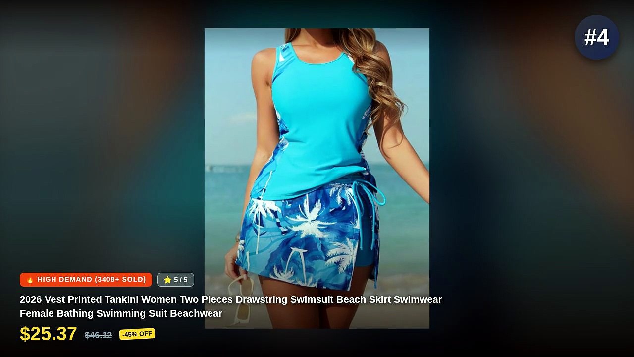 Best Top 5 Drawstring Skirt Swimsuits For Added Coverage on AliExpress ...