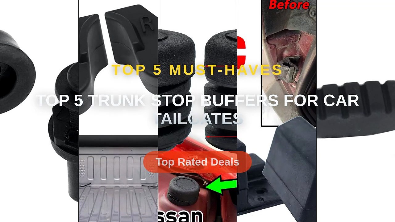 Top 5 Trunk Stop Buffers For Car Tailgates: Top 5 Best Sellers - Car ...
