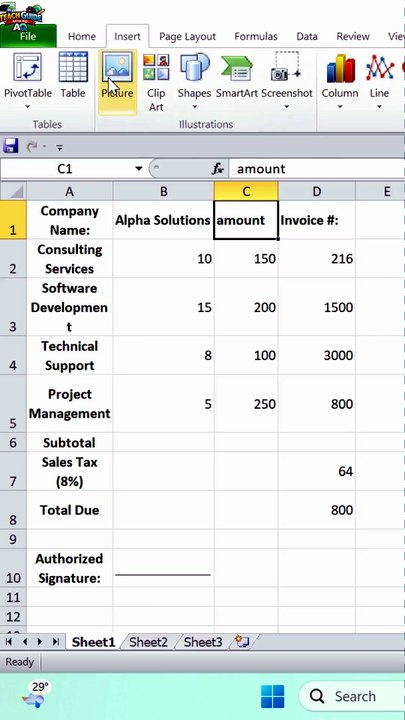 Excel Signature Insert Tutorial | Easy Method - video Dailymotion