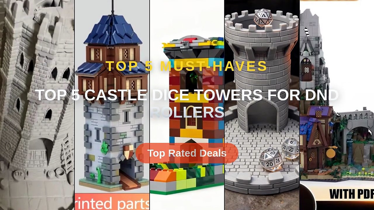 Top 5 Best Top 5 Castle Dice Towers For DND Rollers (Must Have ...