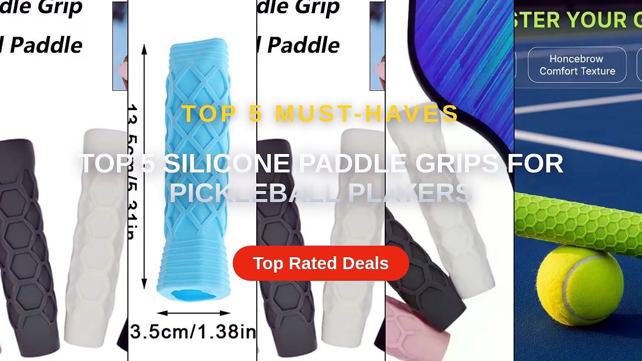 Amazing Top 5 Silicone Paddle Grips For Pickleball Players You Need To ...