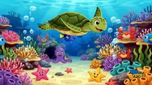 Deep Sea Bubble Pop! 🐙 Under the Sea Action Song