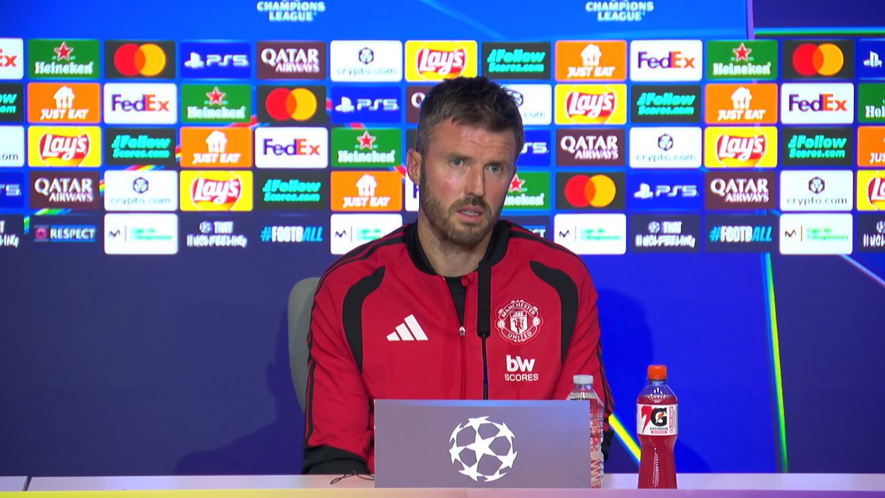 Carrick and Yoro on Atletico Madrid Champions League trip