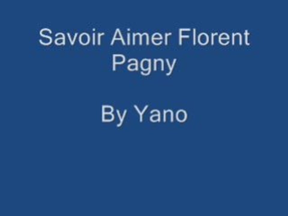Savoir aimer florent pagny