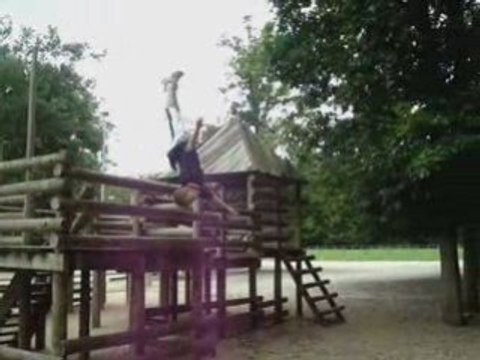 [Parkour araña & toro en Lisses]